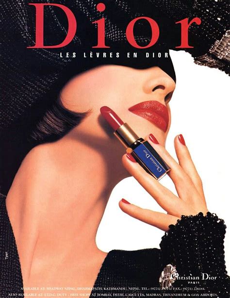 dior makeup ad 90s|christian dior lipstick.